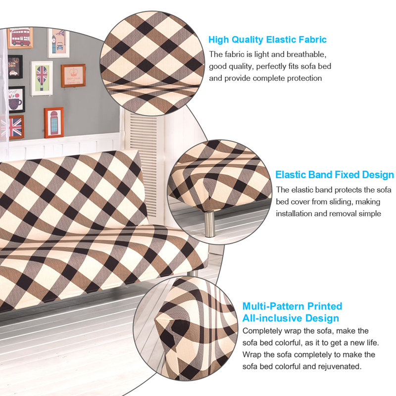 Gracie Oaks TCushion Sofa Slipcover Wayfair